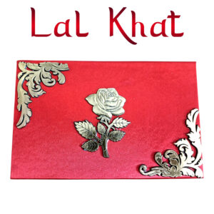 Lal Khat Rose Flower Design with Apple Dryfruit Bottle – Shahi Wedding & Gift Packaging