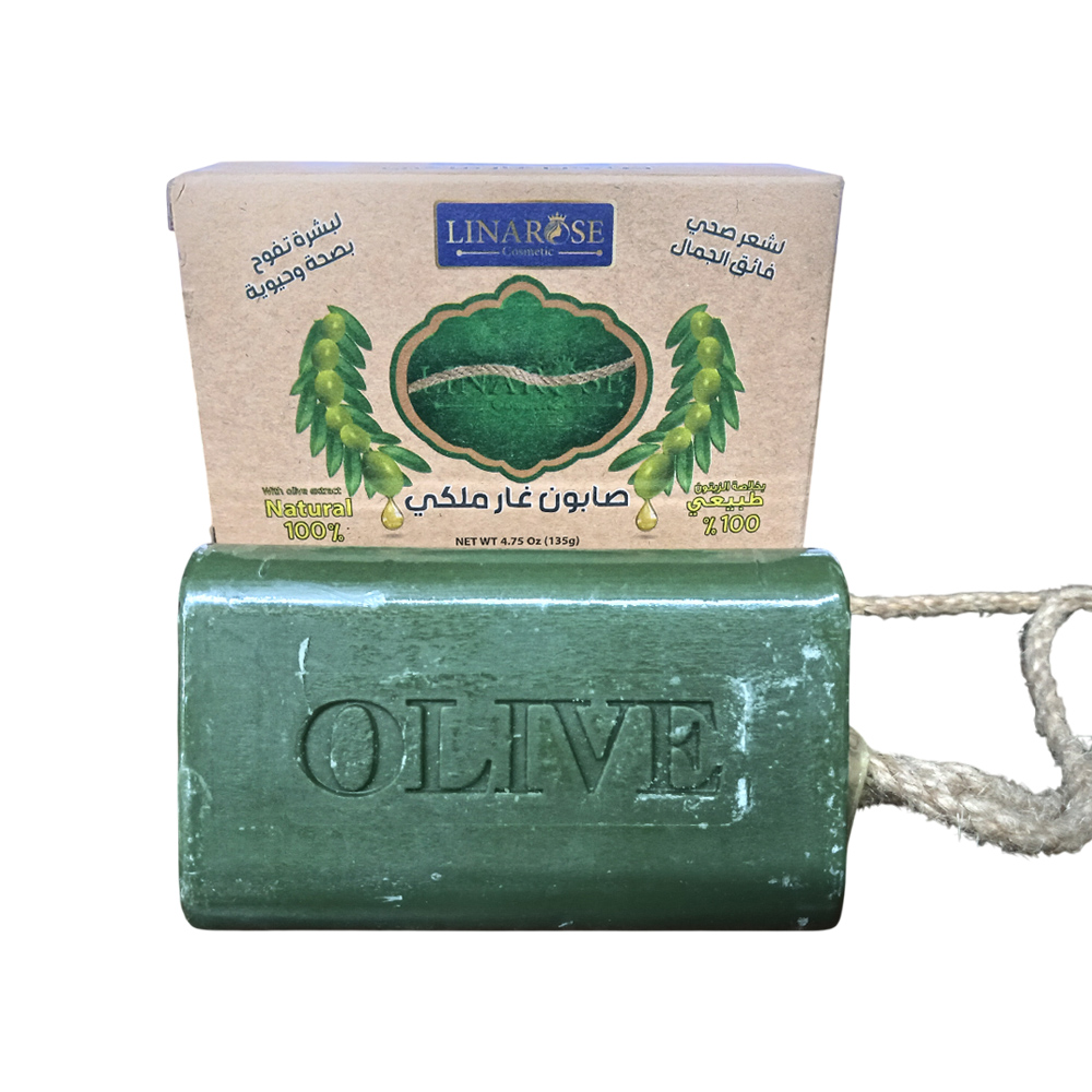 Lina Rose Royal Laurel Soap 135 gm – Natural Olive & Laurel Soap for Skin Care 4 Lina Rose Royal Laurel Soap 135 gm – Natural Olive & Laurel Soap for Skin Care