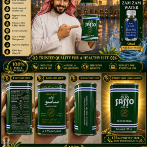 Sasso Olive Oil (Zaitoon Oil) 175 ML From Saudi Arabia