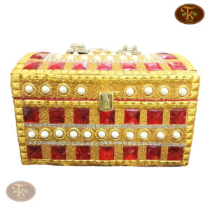 Lal Khat Storage Box – Traditional Decorative Keepsake Box for Home & Gifting